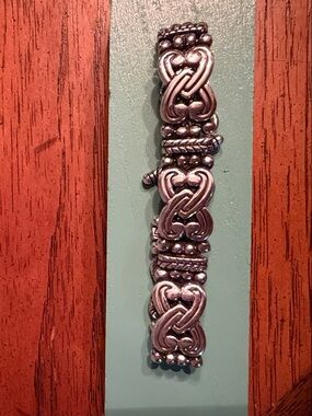 Brighton- Celtic Knot Silver-Tone Link Bracelet